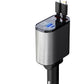 Metal Car Charger 100W Super Fast Charging Car Cigarette Lighter USB And TYPE-C Adapter